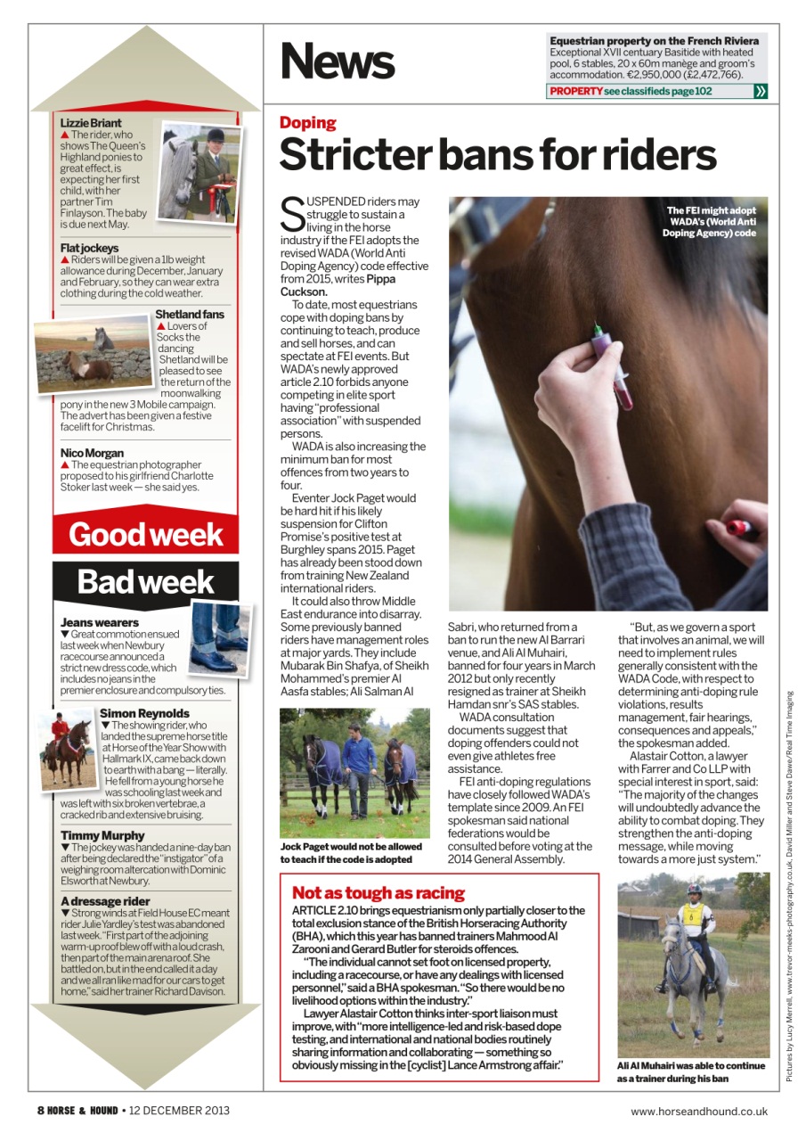 Horse & Hound Preview Pages