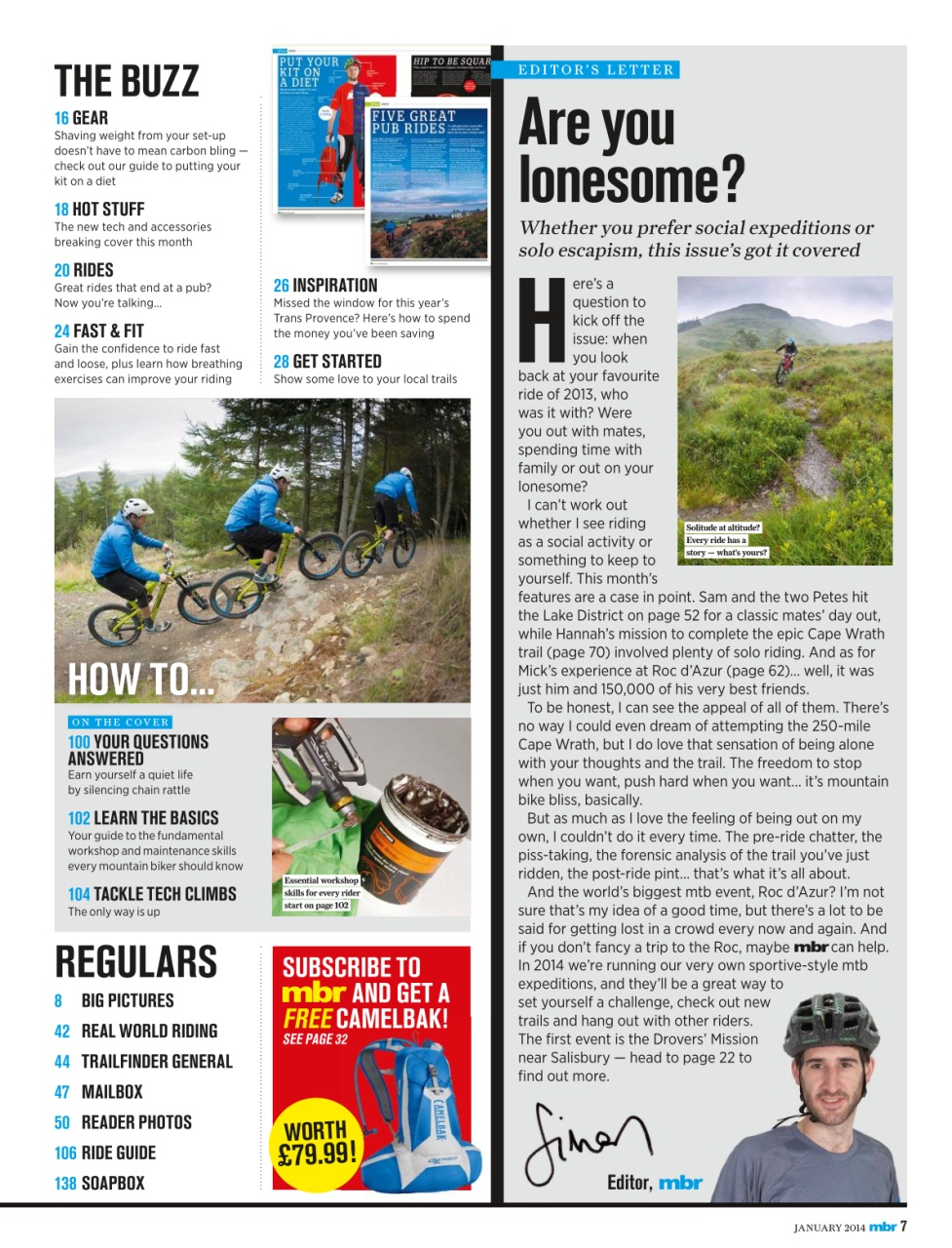 Mountain Bike Rider Preview Pages