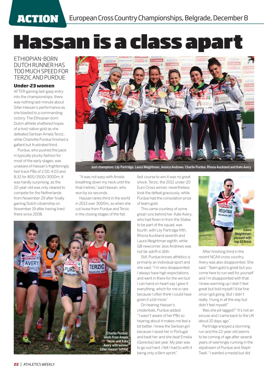 AW – Athletics Weekly Magazine Preview Pages