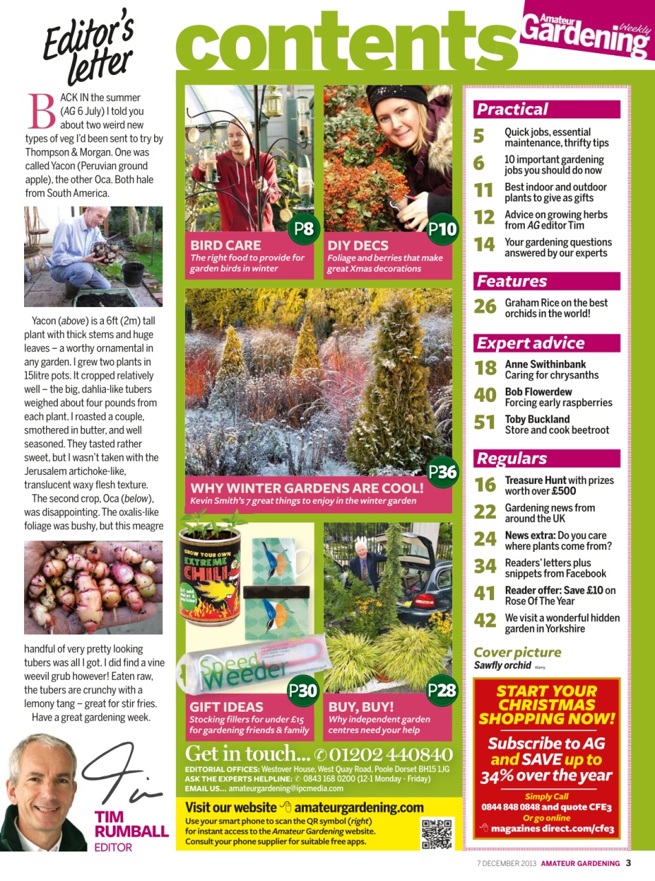 Amateur Gardening Preview Pages