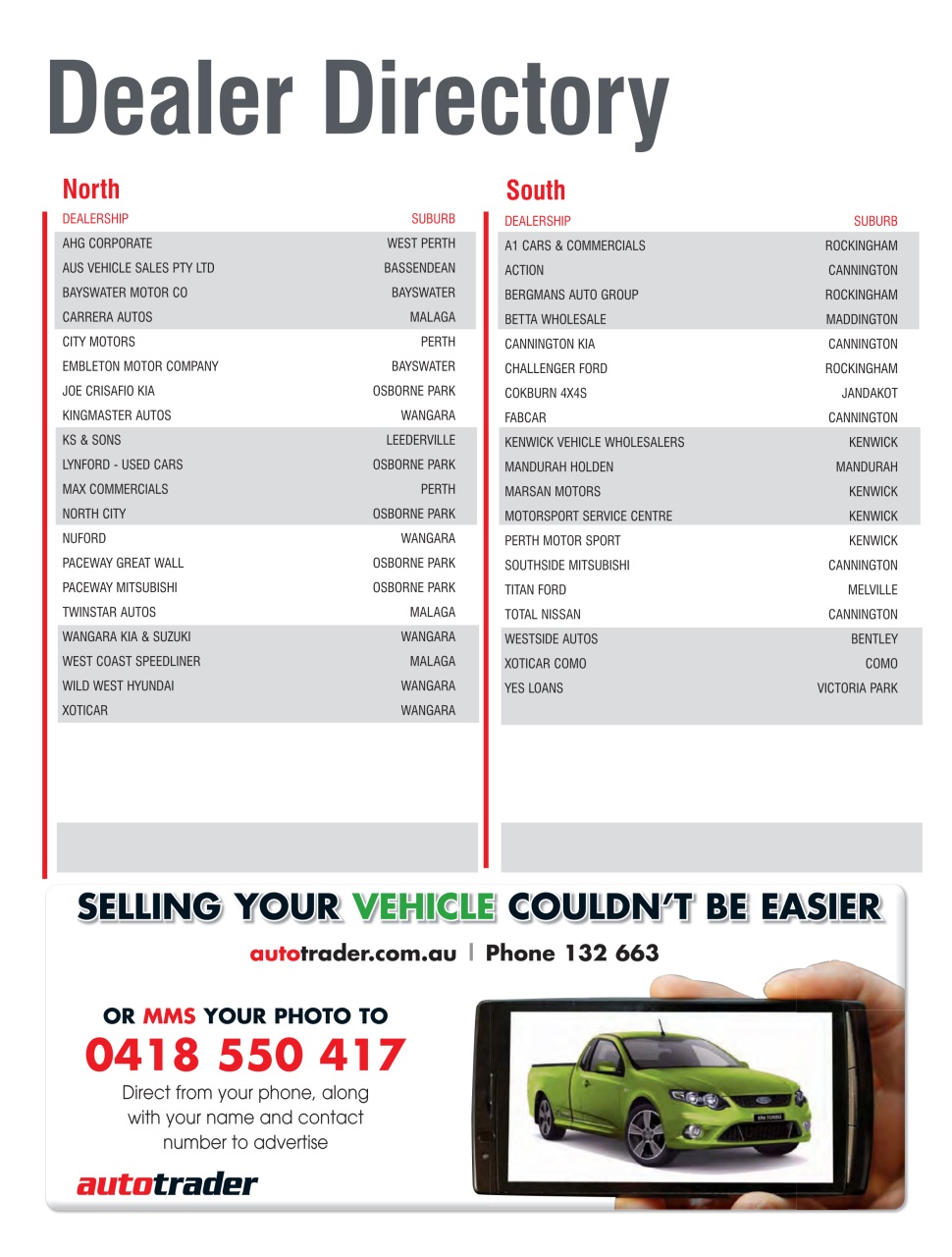 AutoTrader Preview Pages