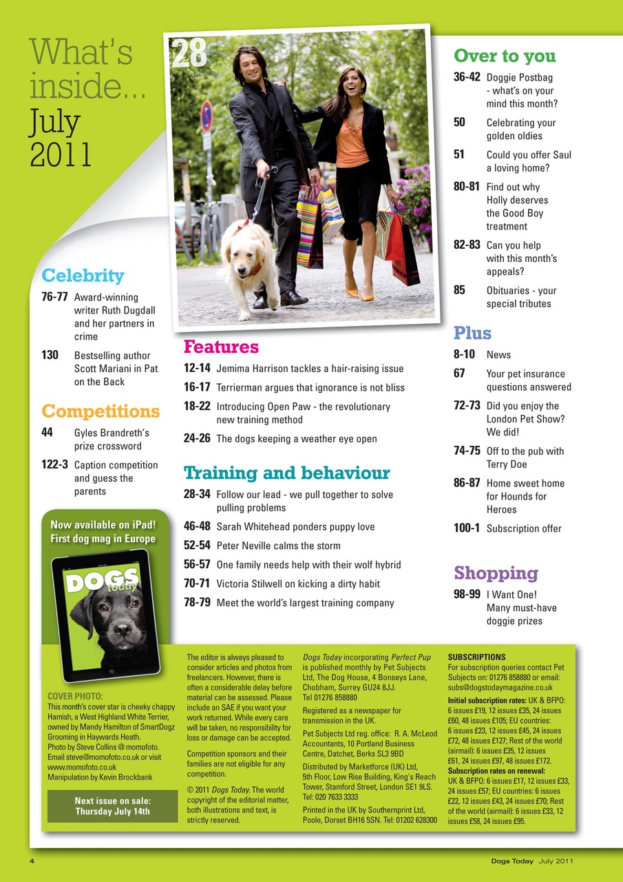 Dogs Today Magazine Preview Pages