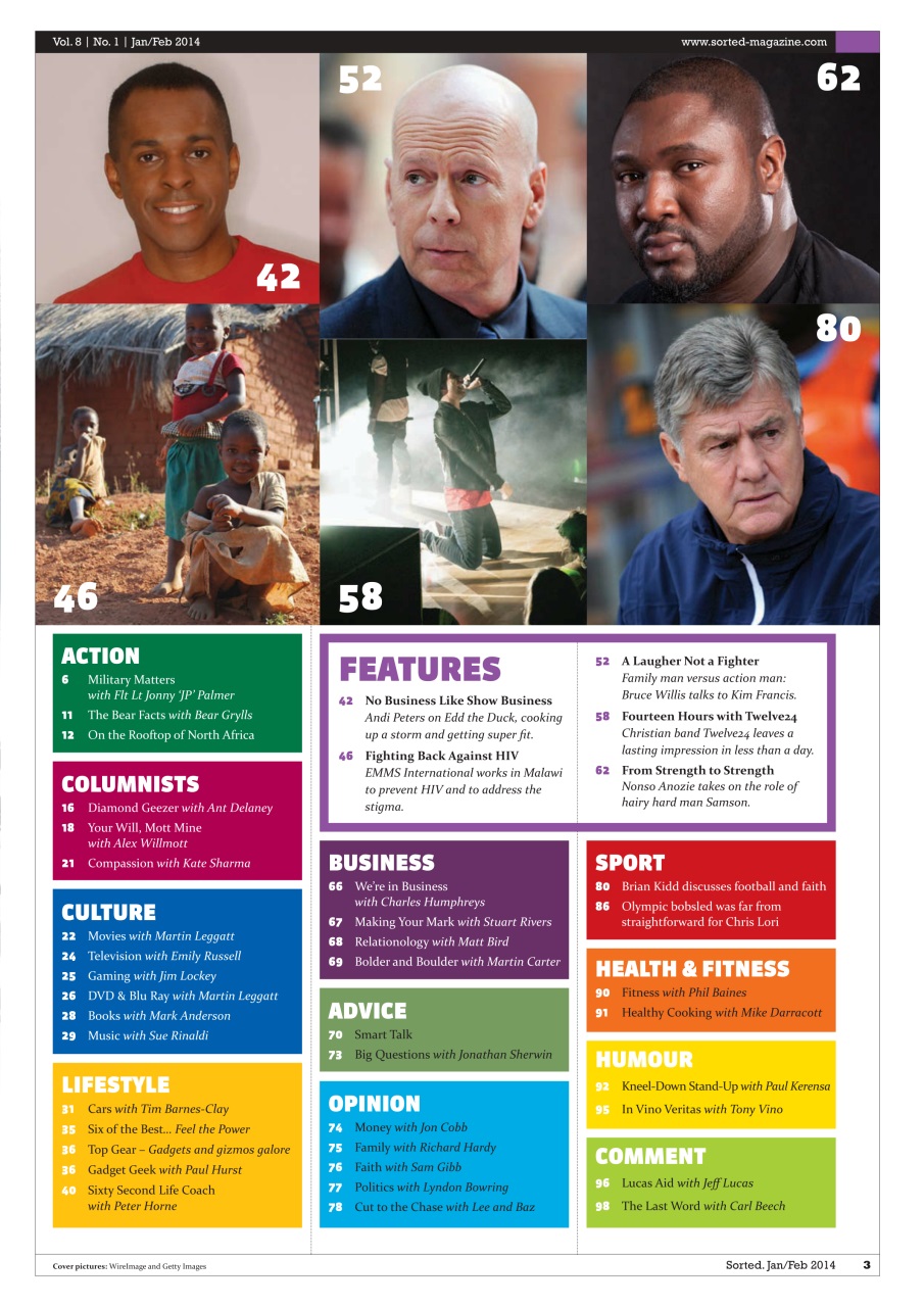 Sorted Magazine – The men's mag with morals Preview Pages