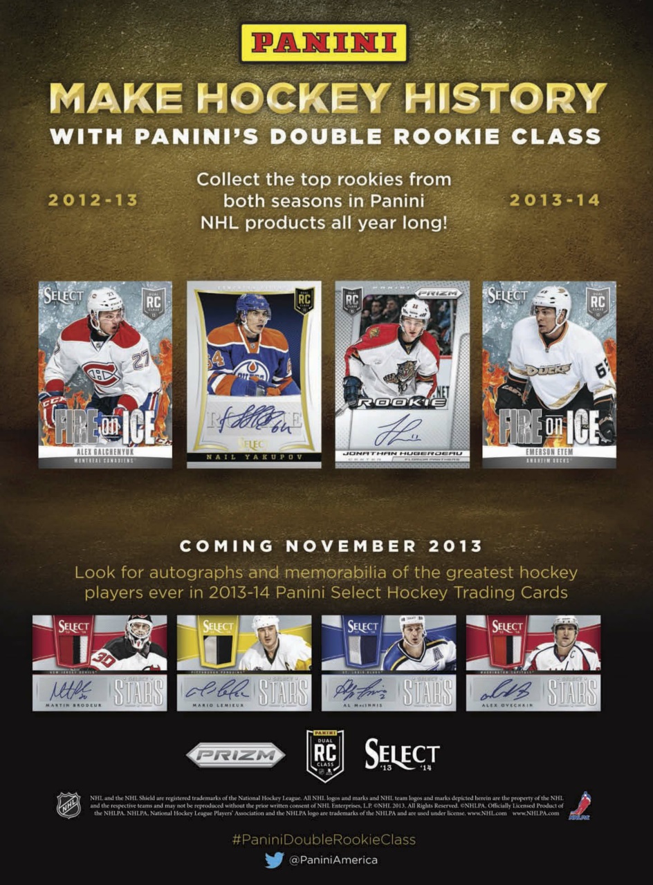 Beckett Hockey Magazine Preview Pages