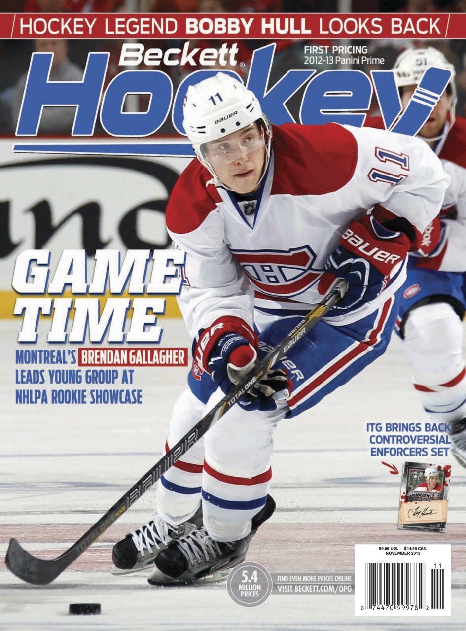 Beckett Hockey Magazine Preview Pages