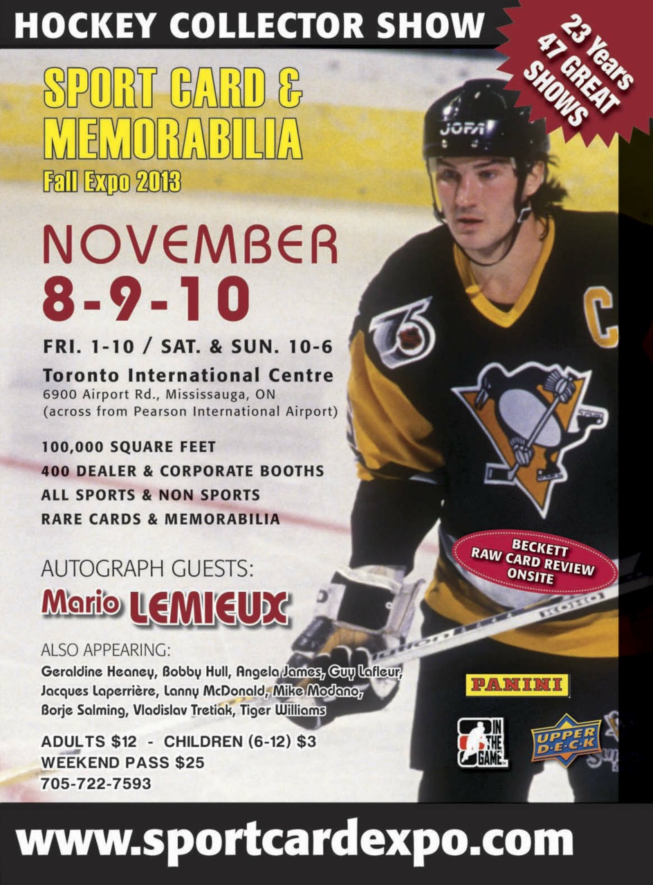 Beckett Hockey Magazine Preview Pages