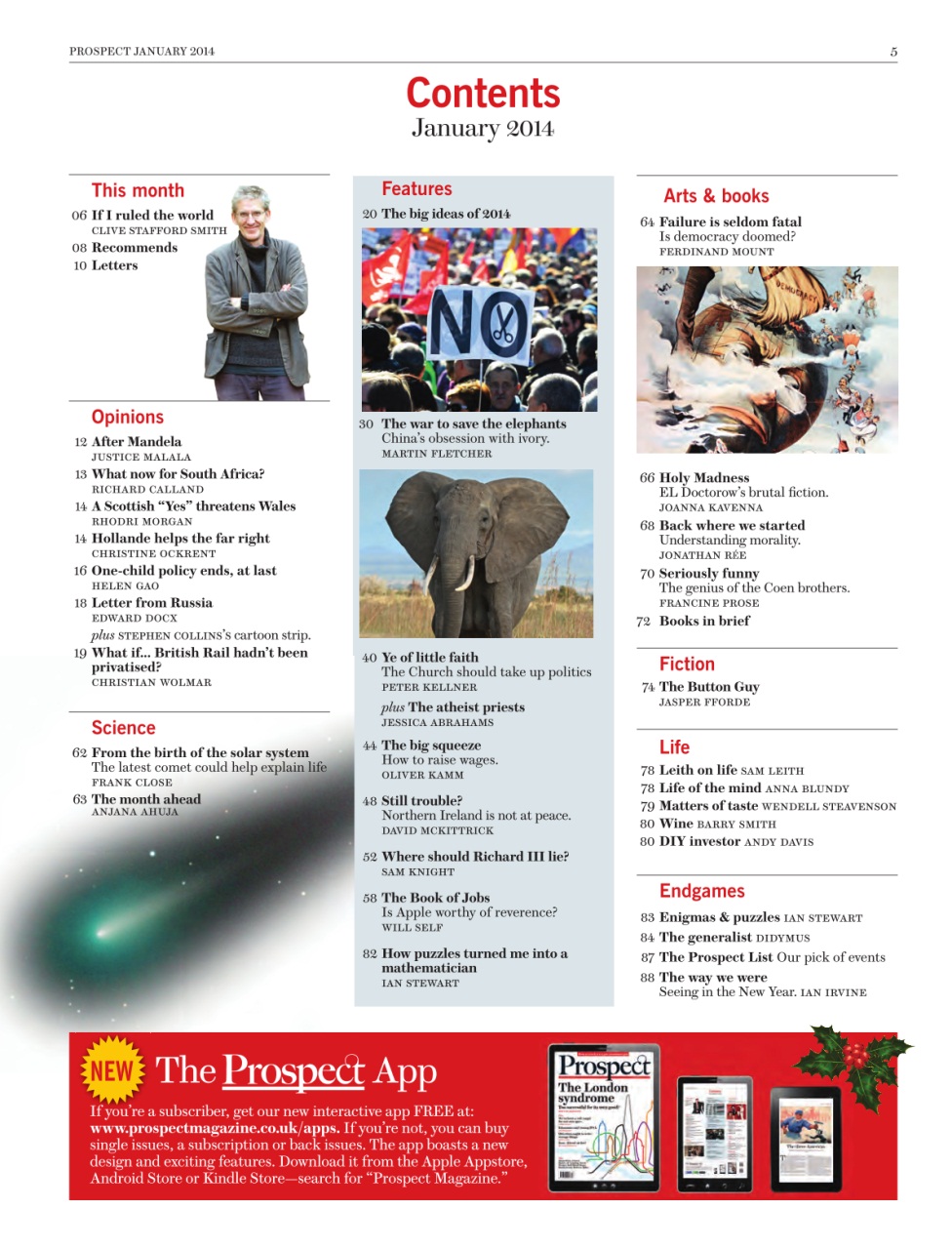 Prospect Magazine Preview Pages