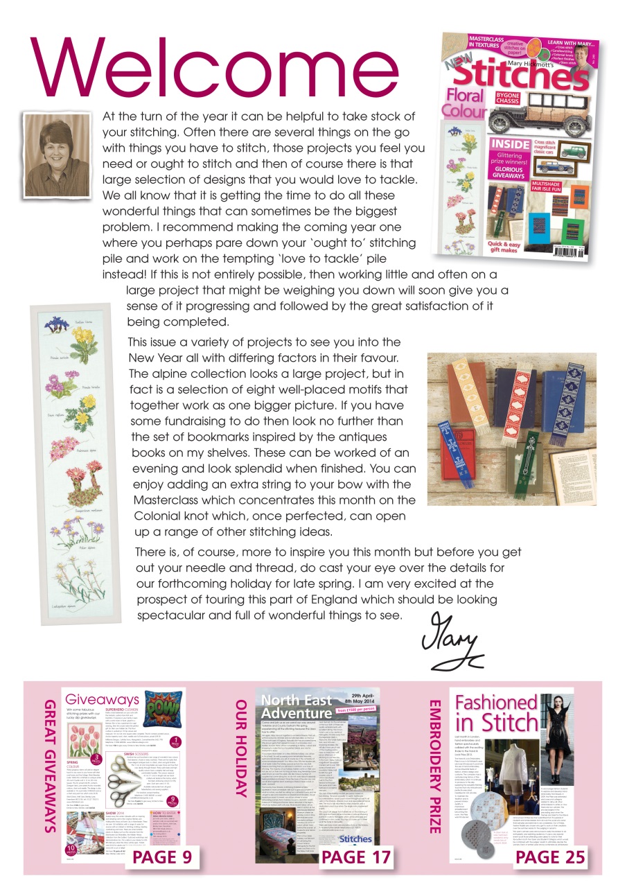 New Stitches Preview Pages