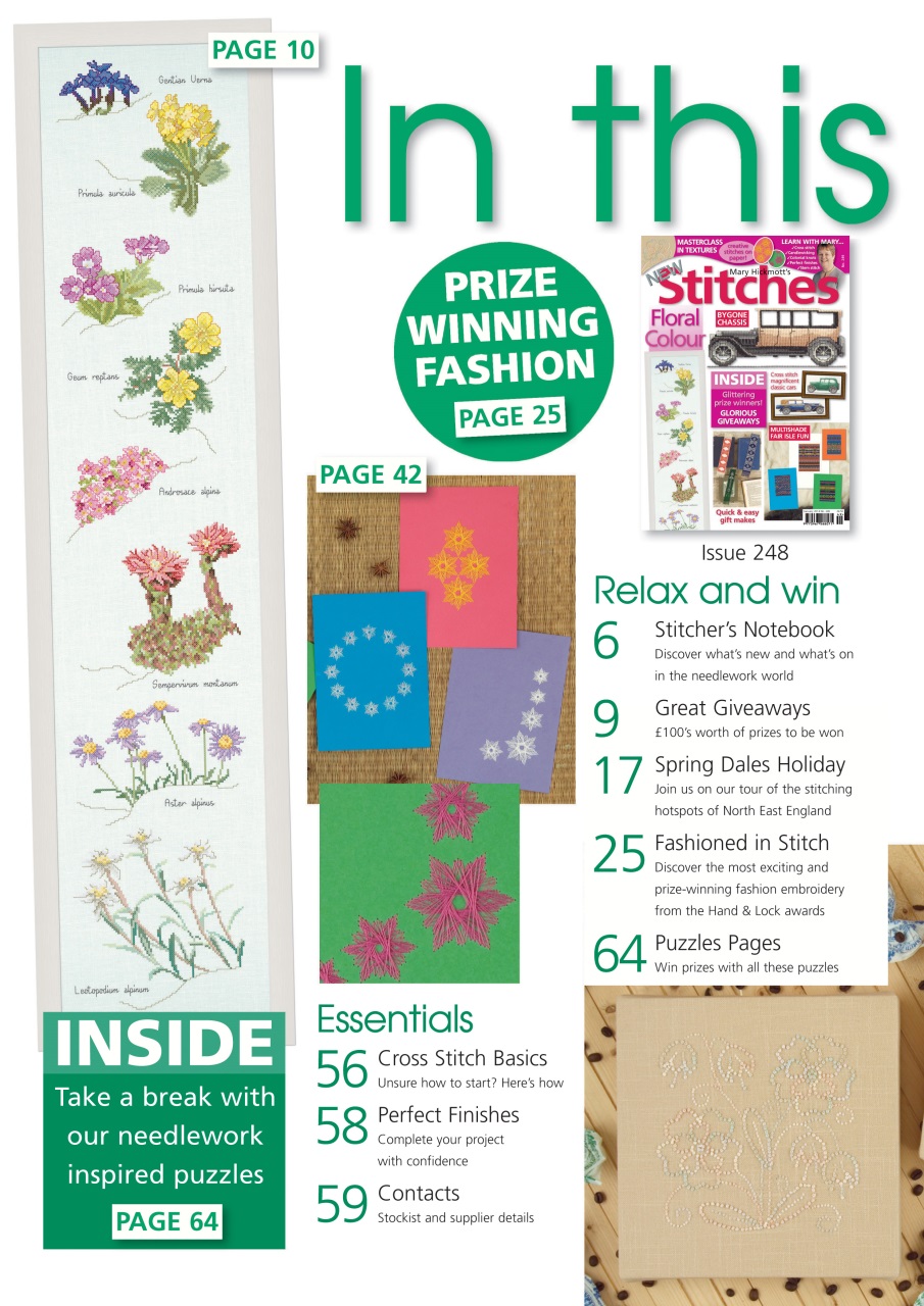 New Stitches Preview Pages