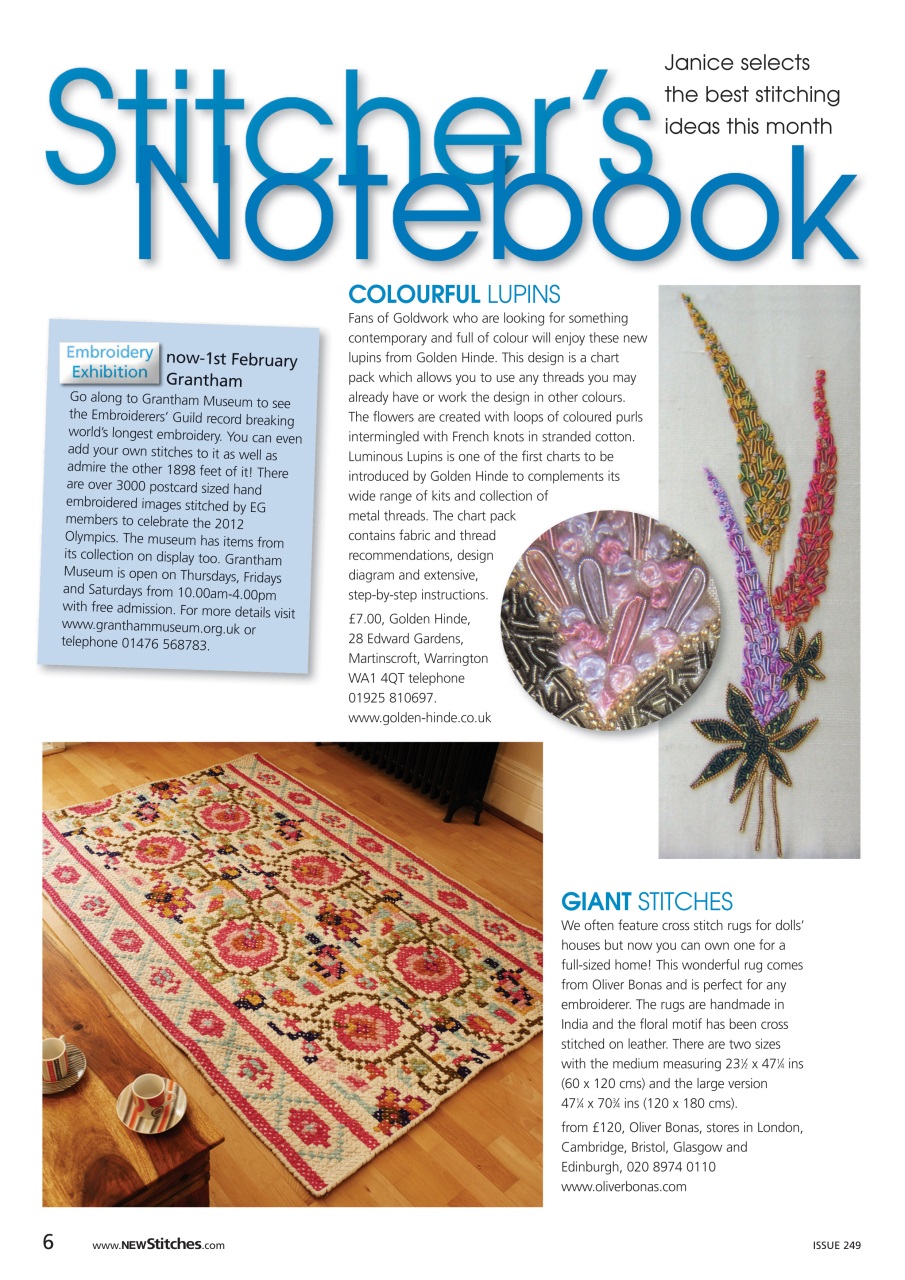 New Stitches Preview Pages