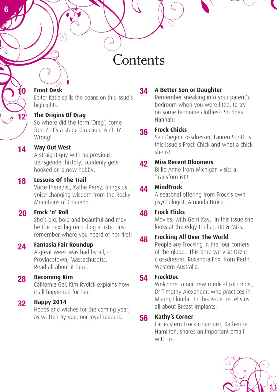 Frock Magazine Preview Pages