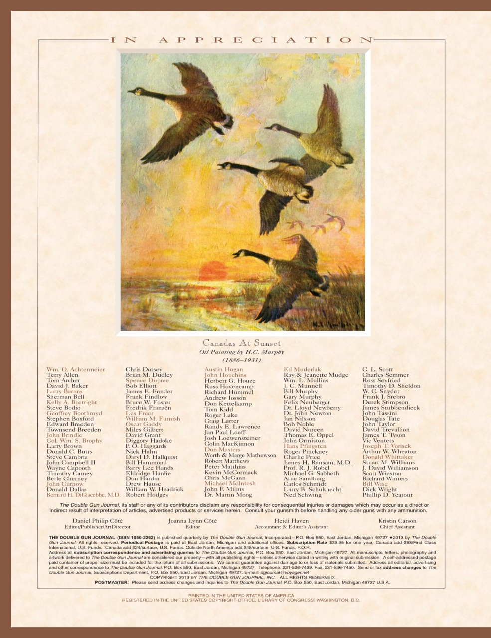 Double Gun Journal Preview Pages