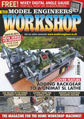 Model Engineer & Workshop Magazine issue January 2014