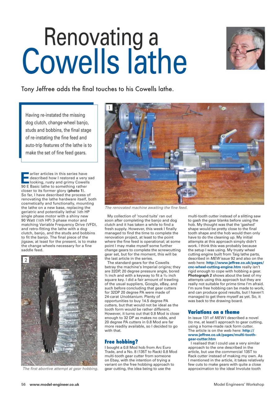 Model Engineer & Workshop Magazine Preview Pages