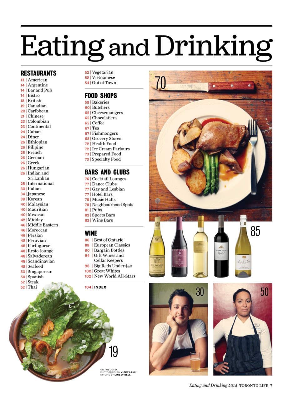 Toronto Life Preview Pages