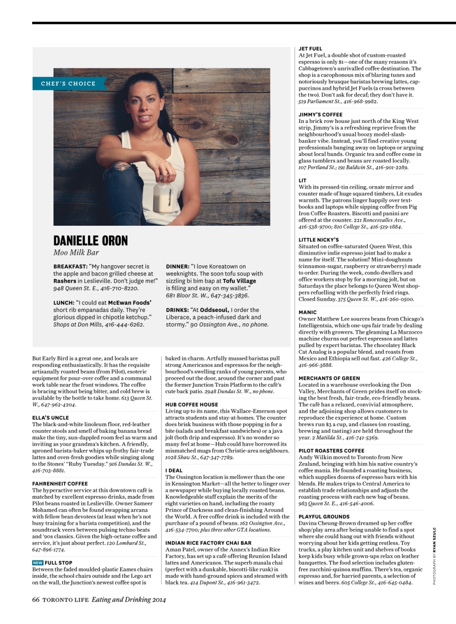 Toronto Life Preview Pages