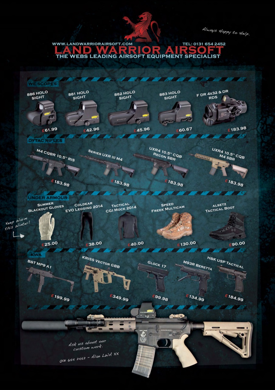 Airsoft Action Preview Pages