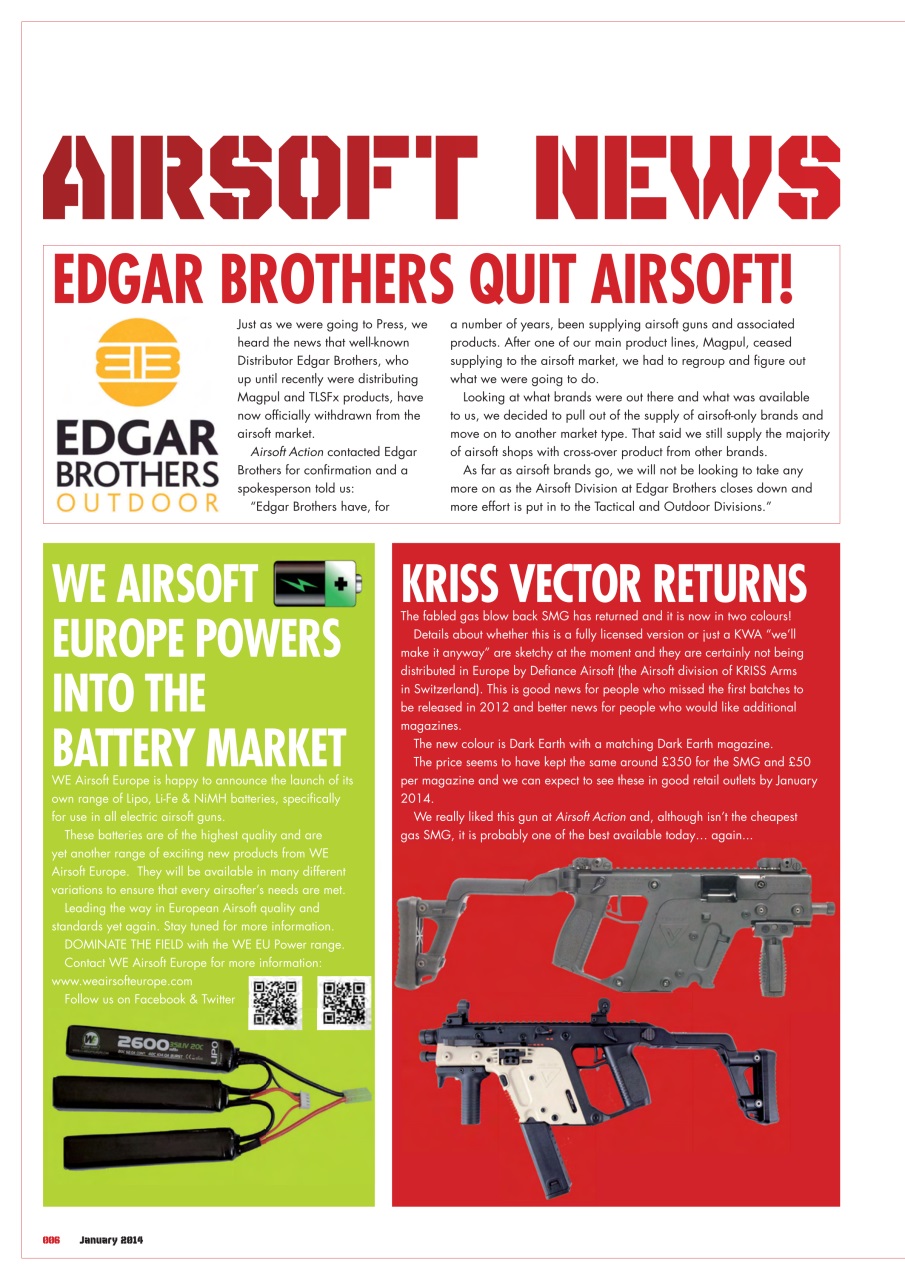 Airsoft Action Preview Pages