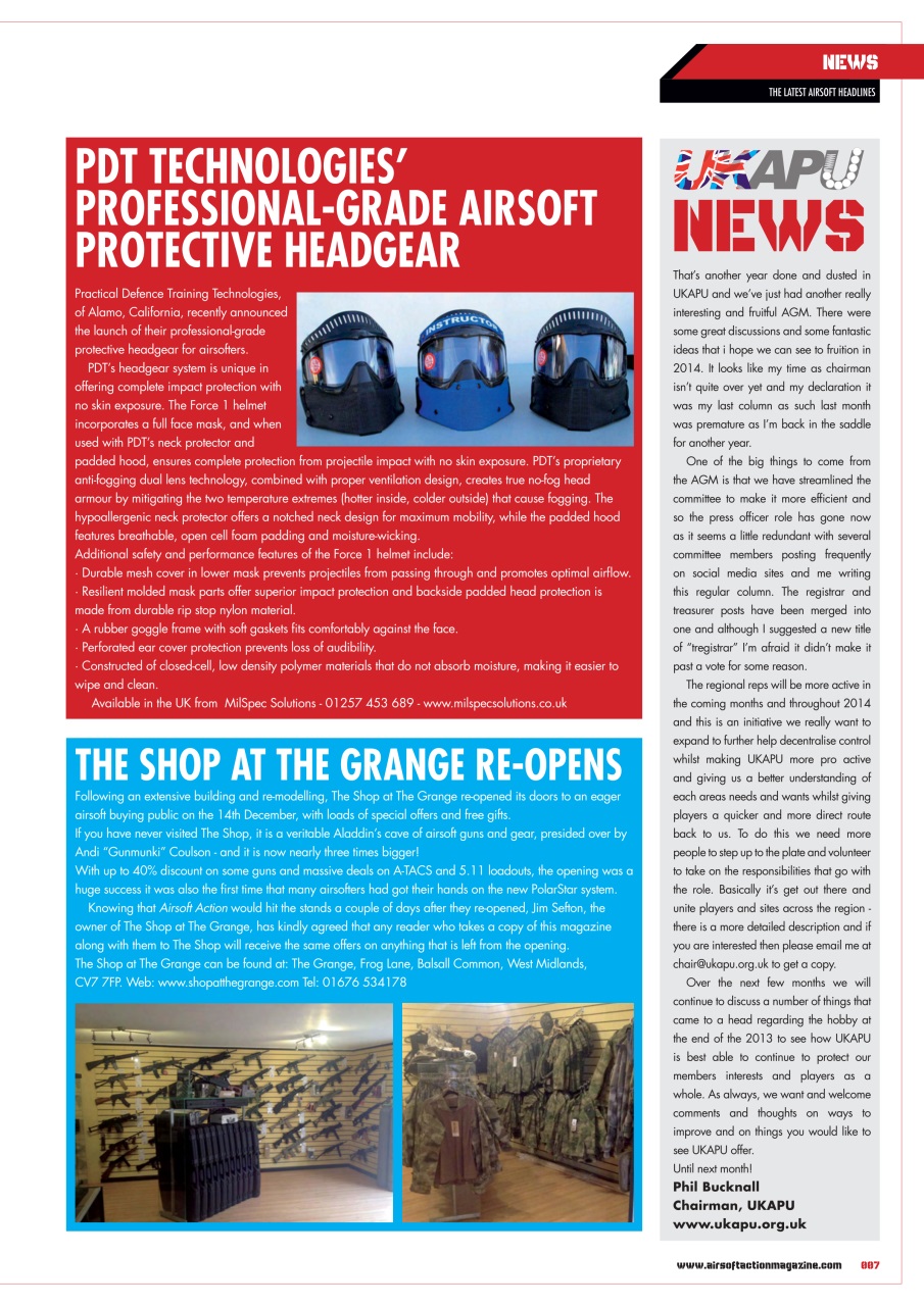 Airsoft Action Preview Pages