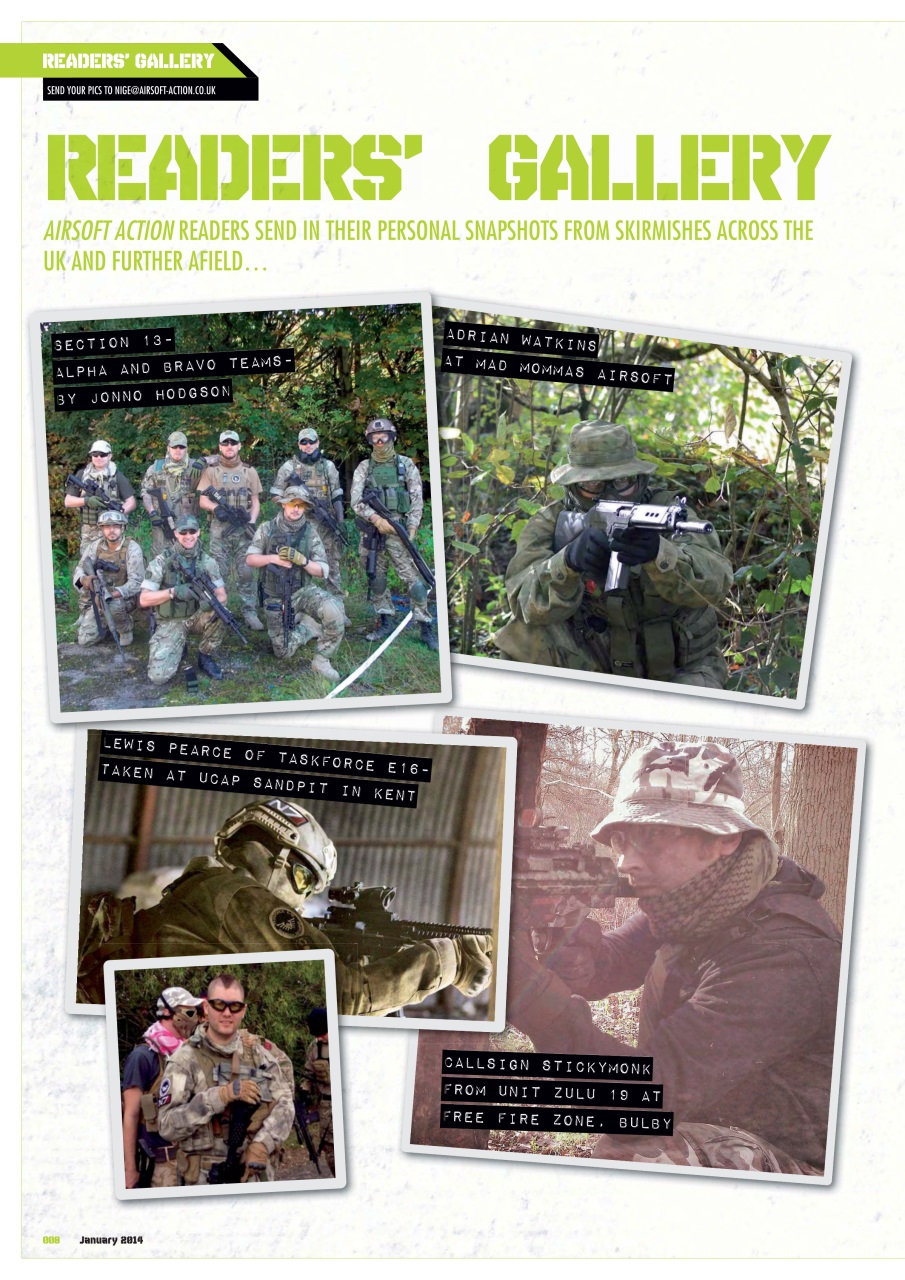 Airsoft Action Preview Pages