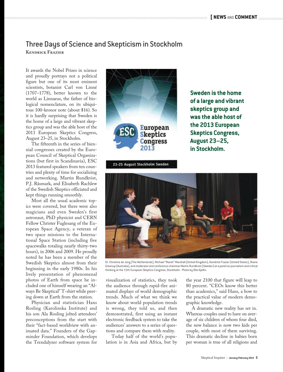 Skeptical Inquirer Preview Pages