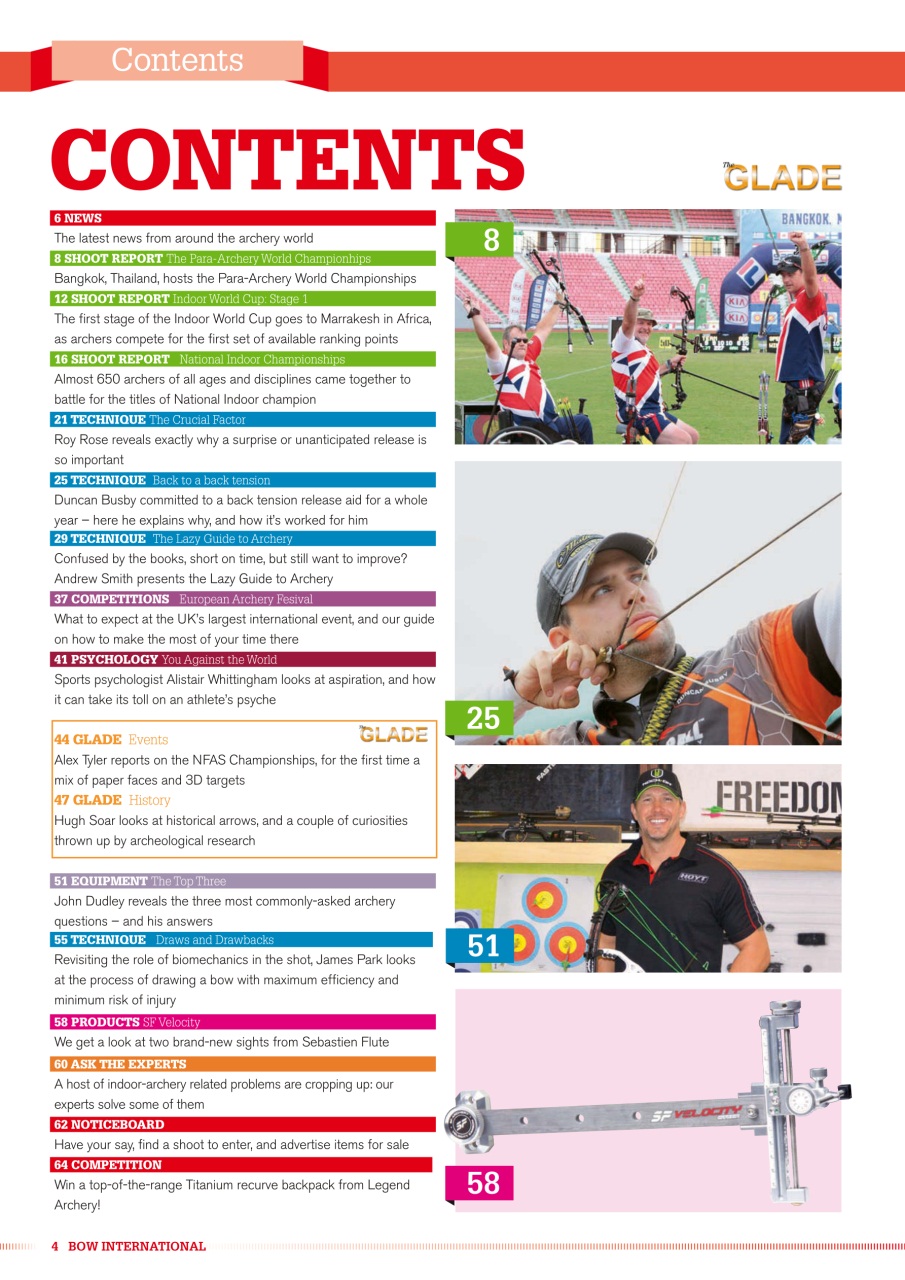 Bow International Preview Pages