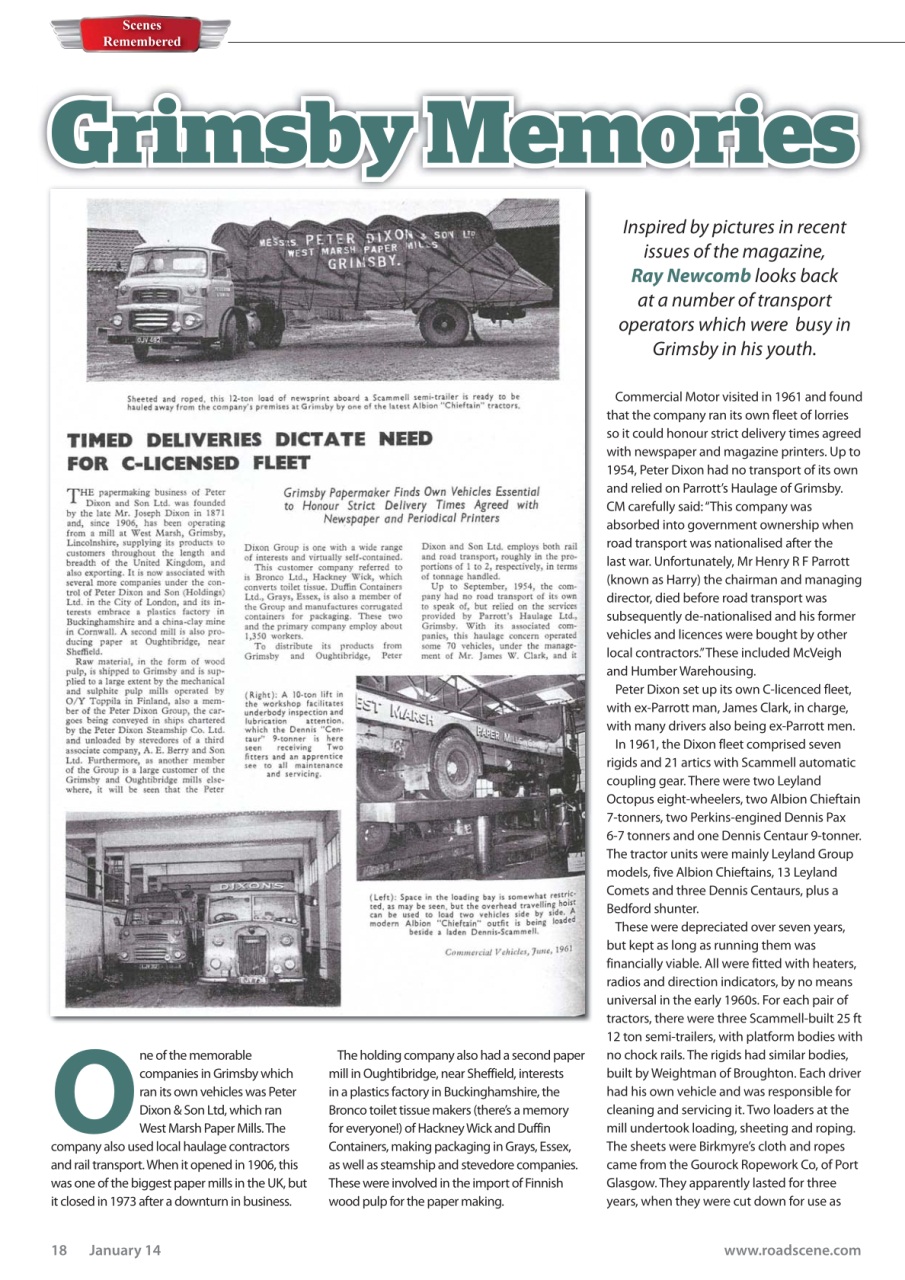 Vintage Roadscene Preview Pages
