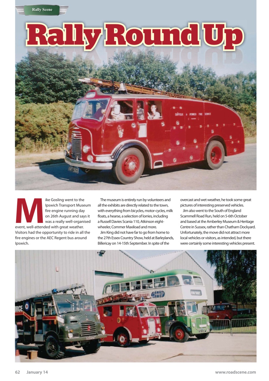 Vintage Roadscene Preview Pages