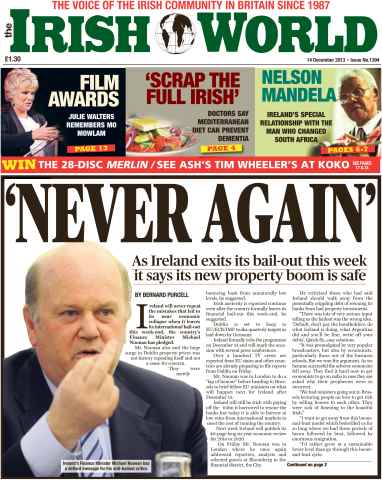 Irish World issue 14-12-2013