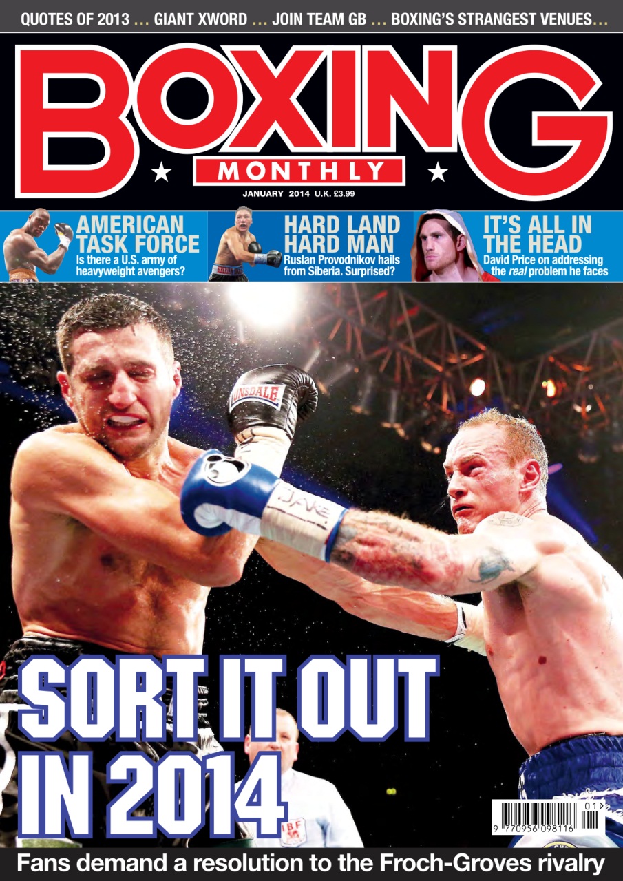 Boxing Monthly Preview Pages