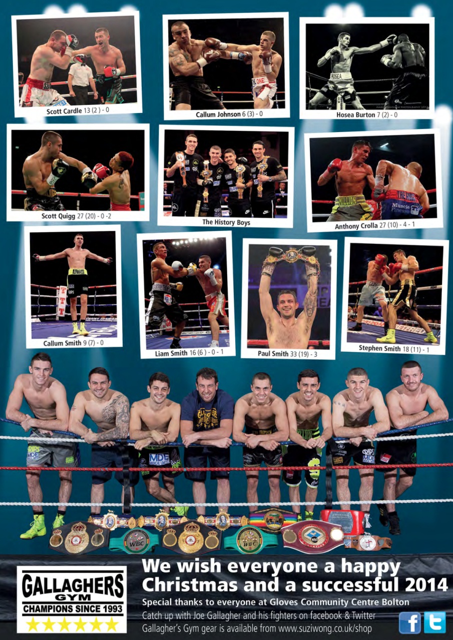 Boxing Monthly Preview Pages
