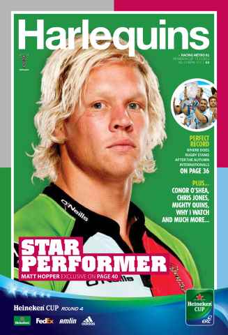 Harlequins issue Harlequins v Racing Metro 92