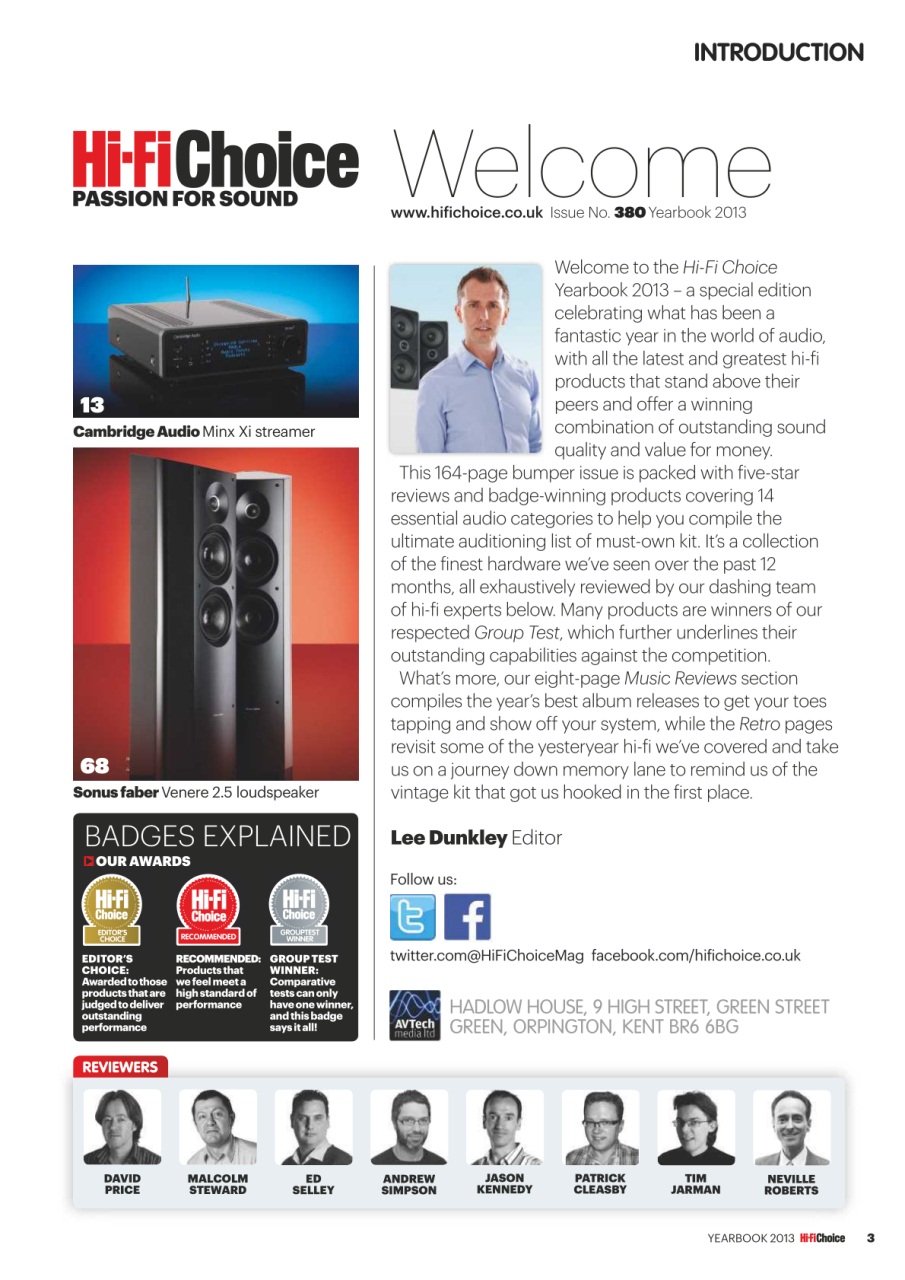 Hi-Fi Choice Preview Pages