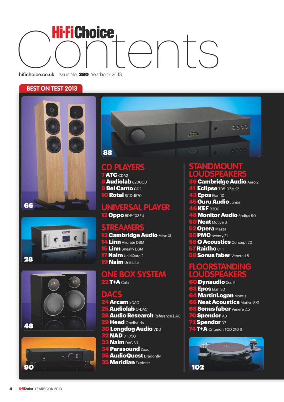 Hi-Fi Choice Preview Pages