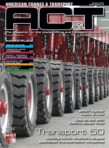 American Cranes & Transport issue December 2013