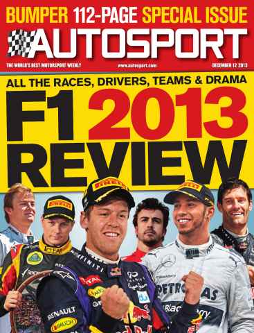 Autosport issue 12 December 2013