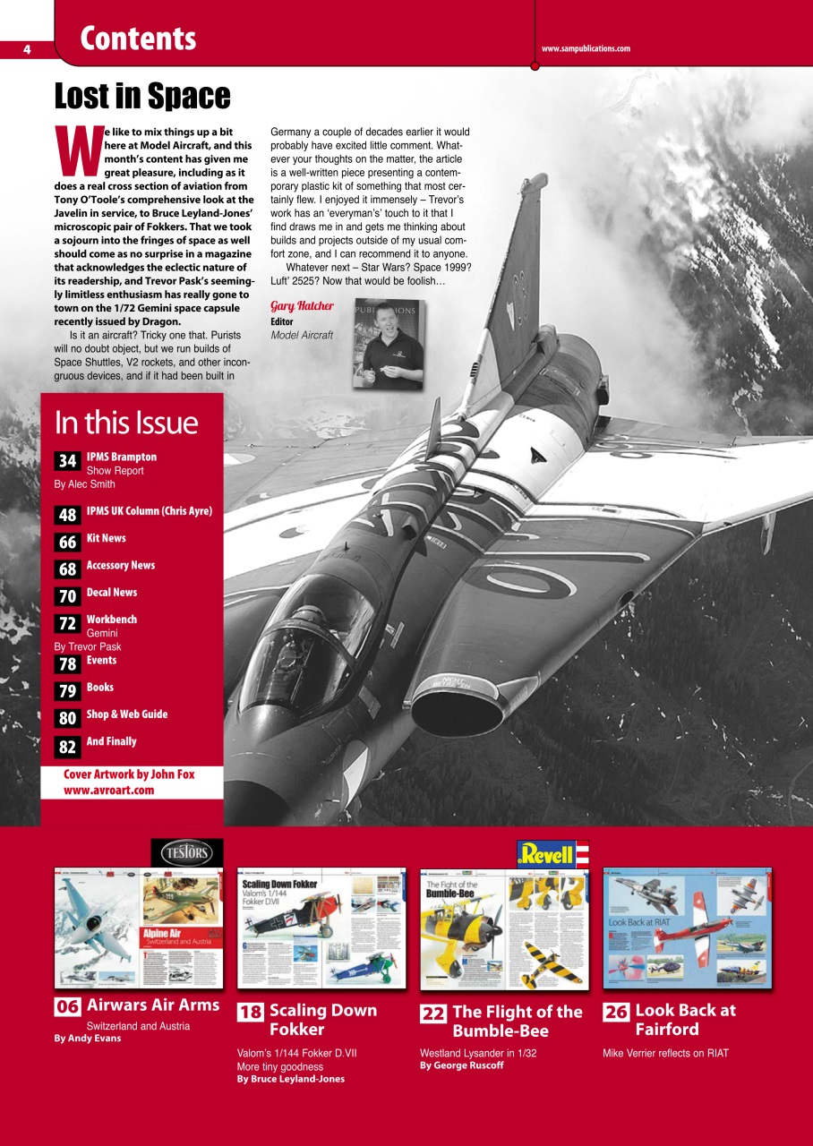 Model Aircraft Preview Pages