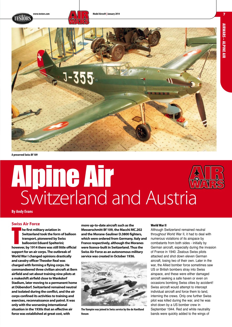 Model Aircraft Preview Pages