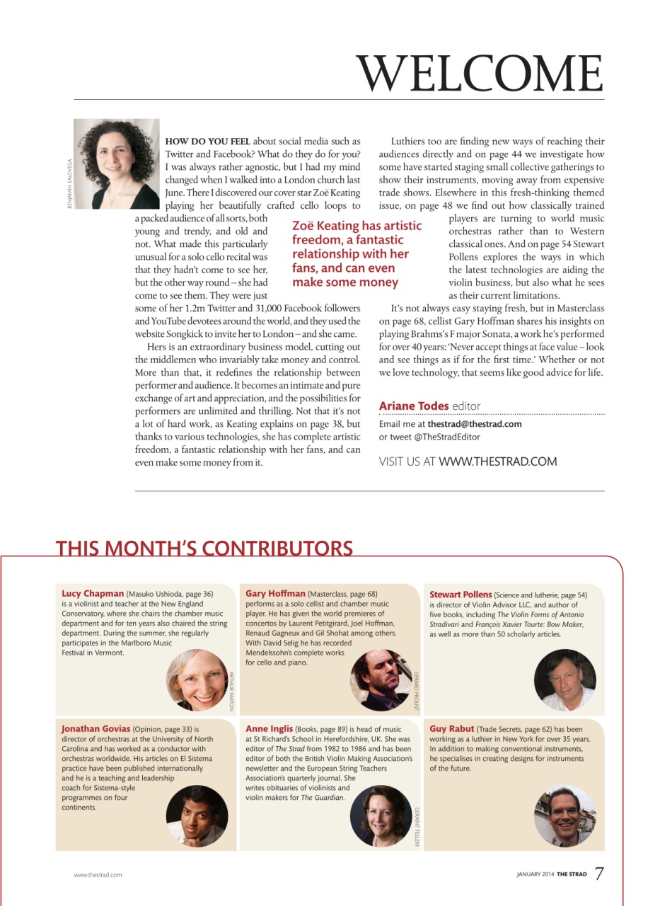 The Strad Preview Pages