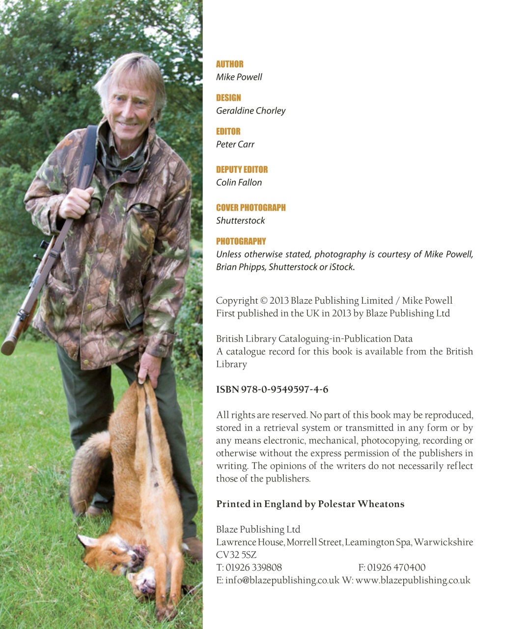 Sporting Rifle Books Preview Pages