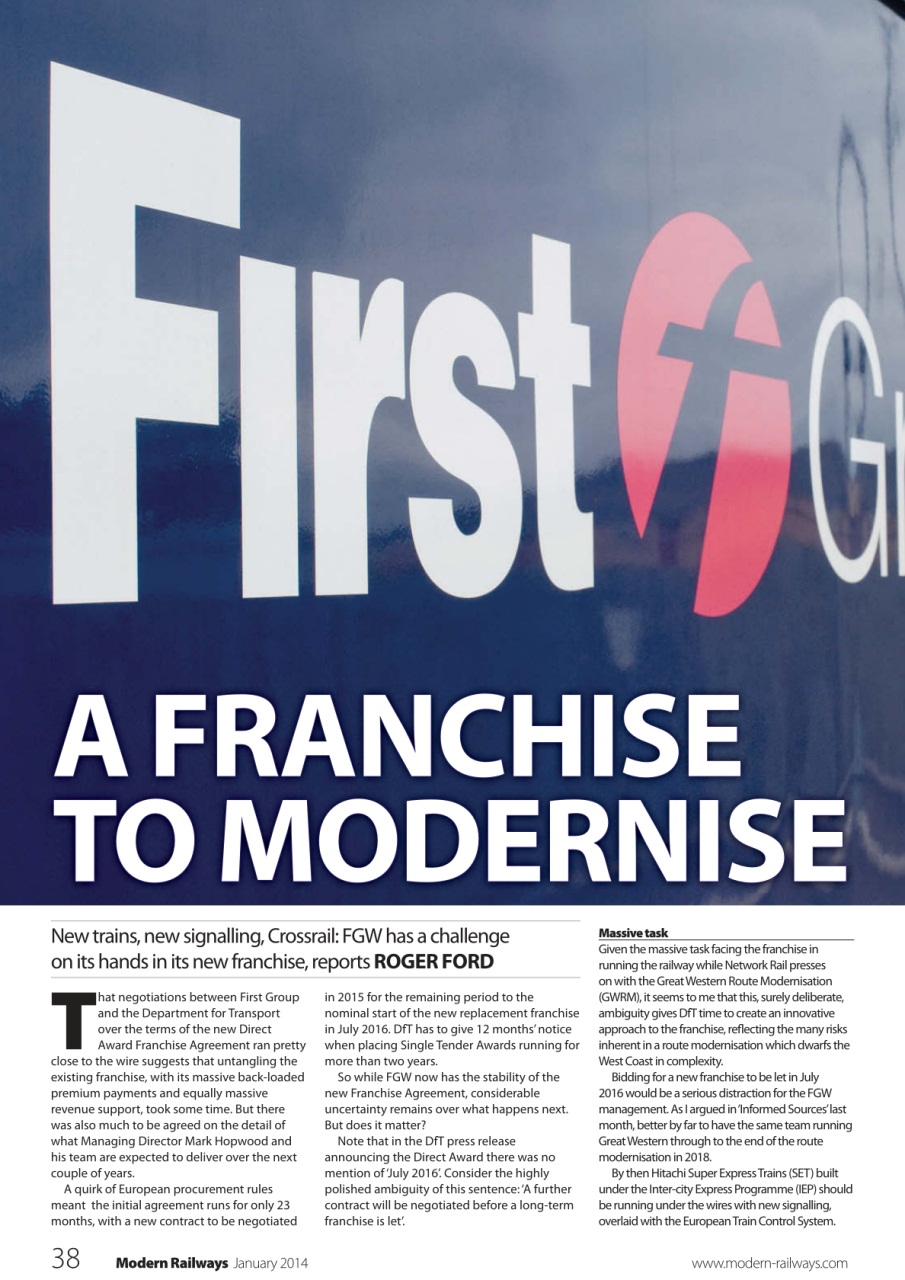 Modern Railways Preview Pages