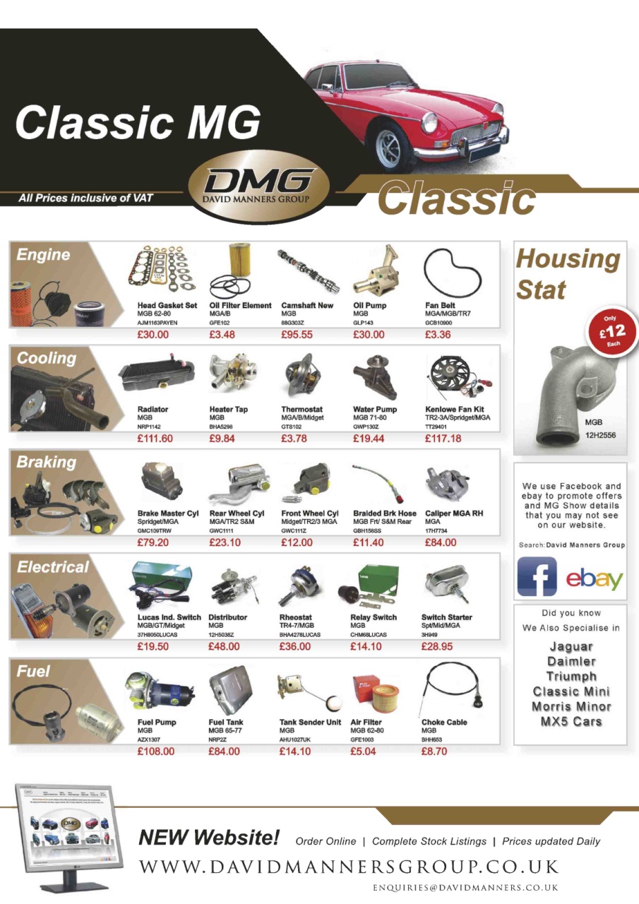 MG Enthusiast Preview Pages