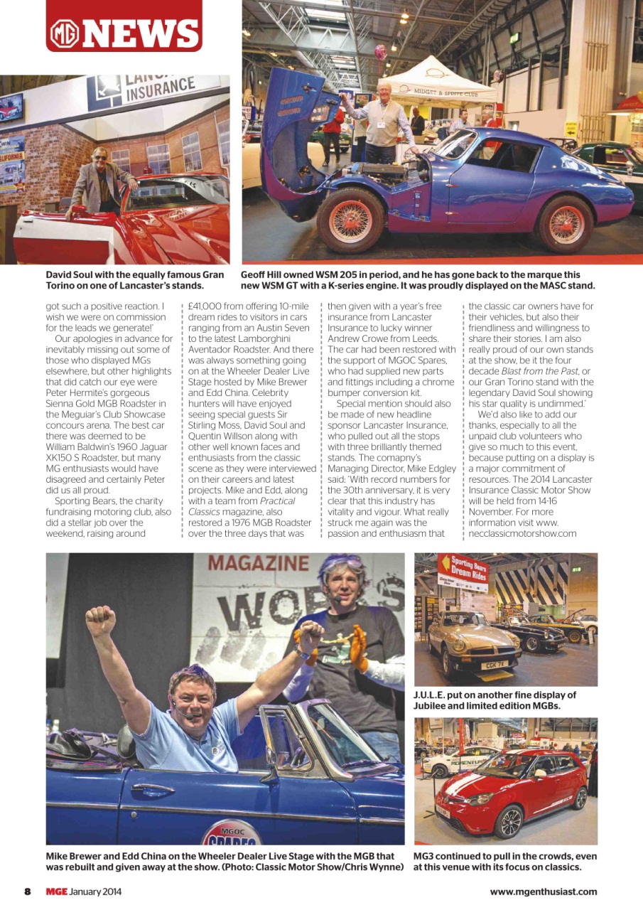 MG Enthusiast Preview Pages