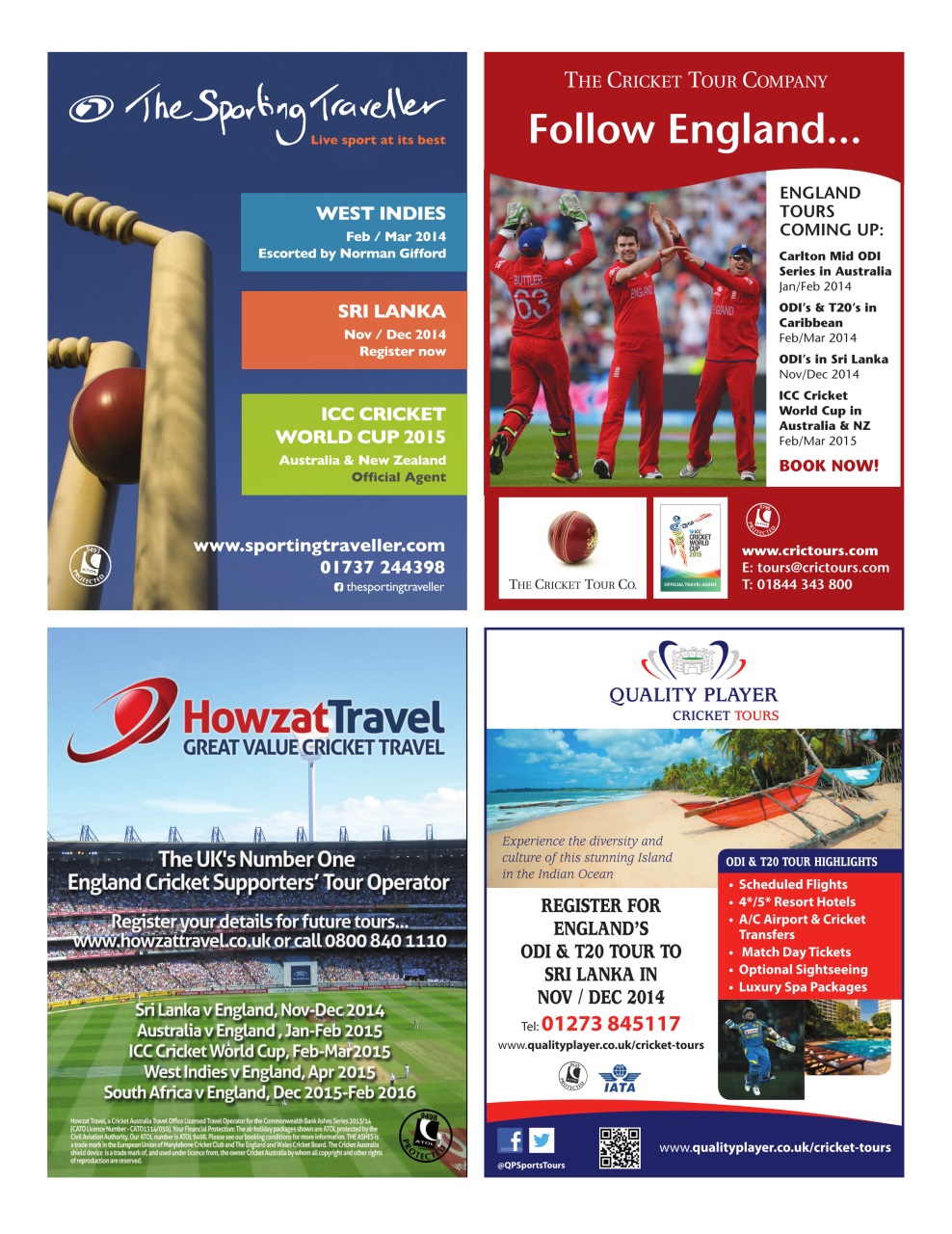 The Cricketer Magazine Preview Pages