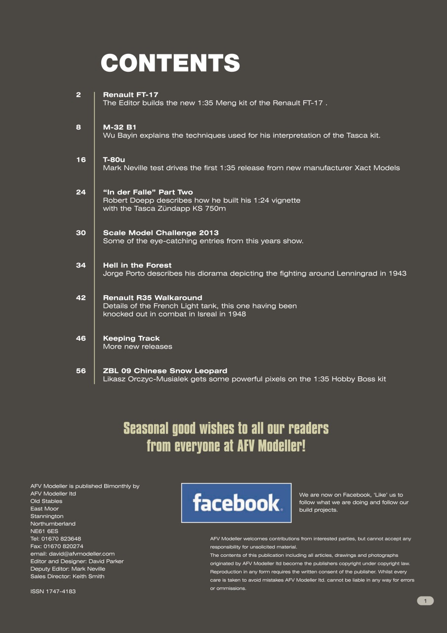 Meng AFV Modeller Preview Pages