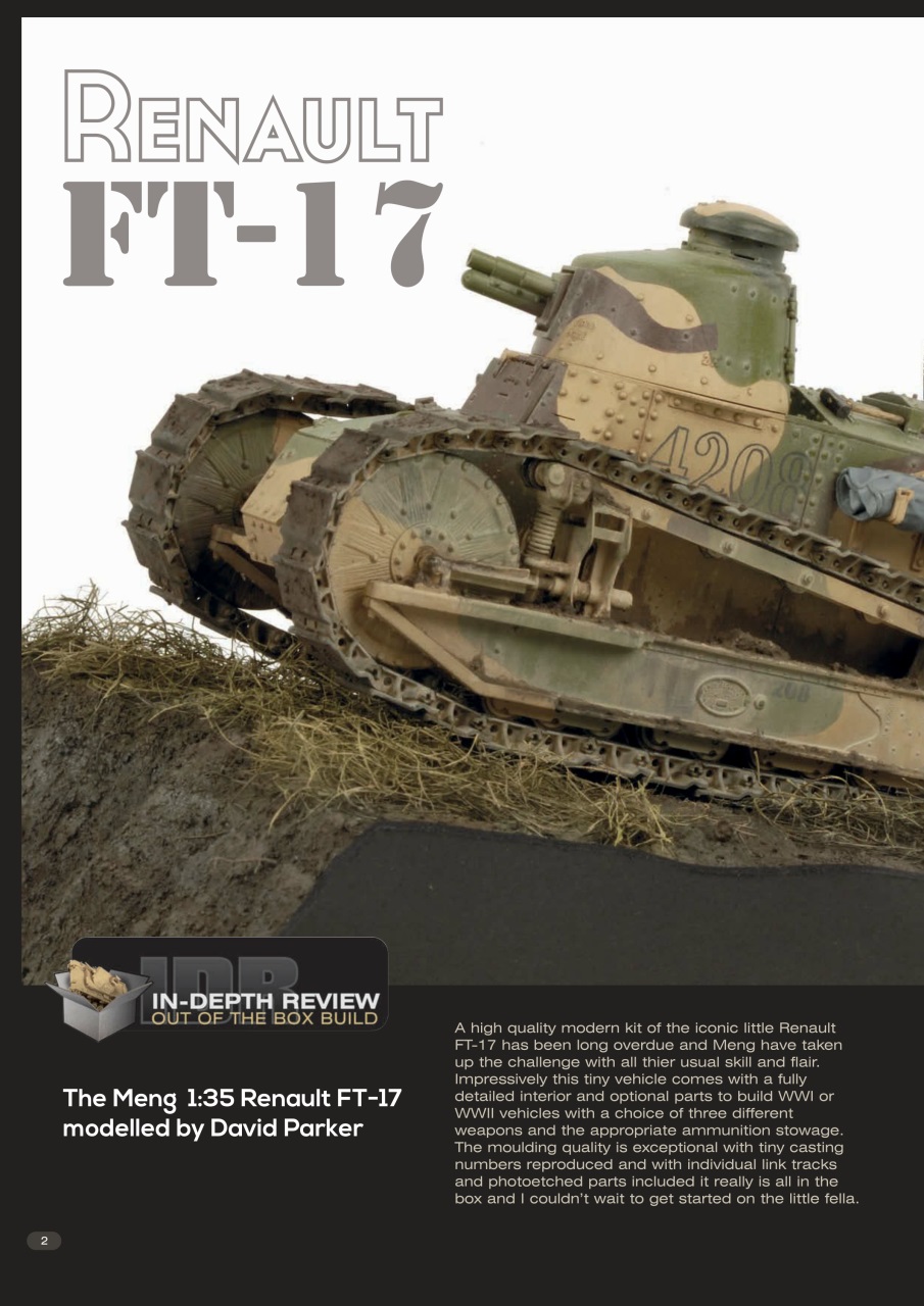Meng AFV Modeller Preview Pages