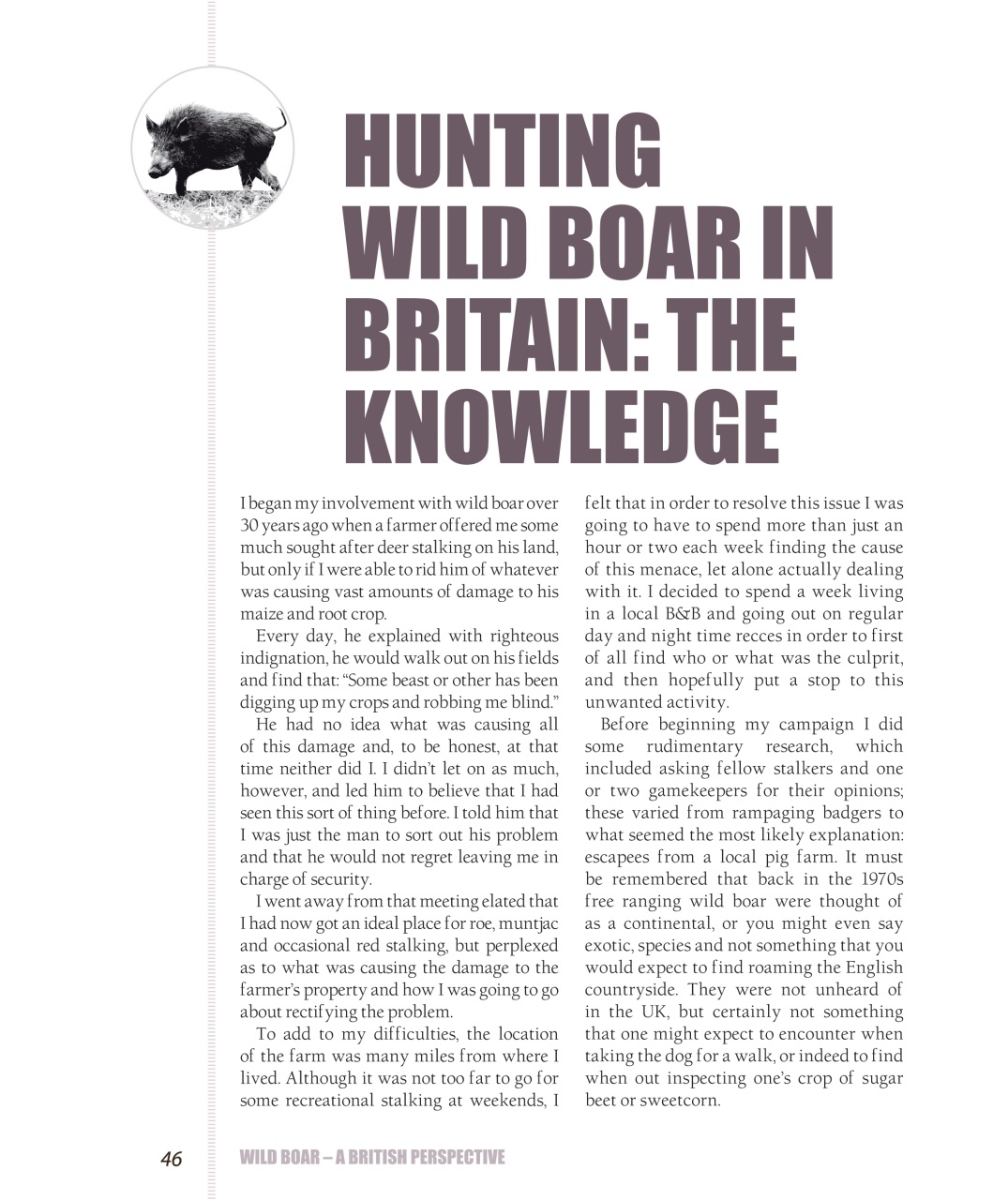 Sporting Rifle Books Preview Pages