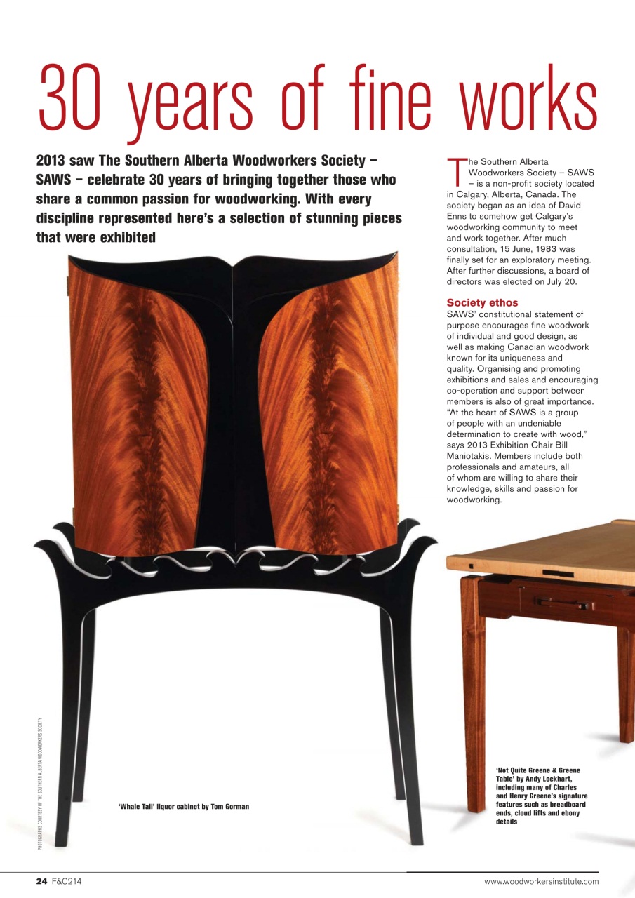 Furniture & Cabinetmaking Preview Pages