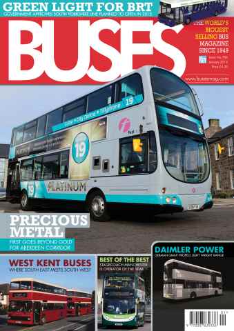 Buses Magazine issue January 2014