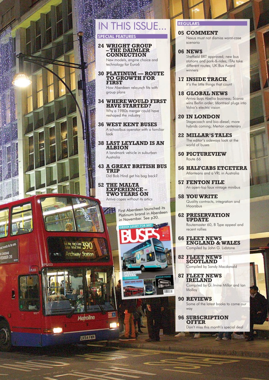 Buses Magazine Preview Pages